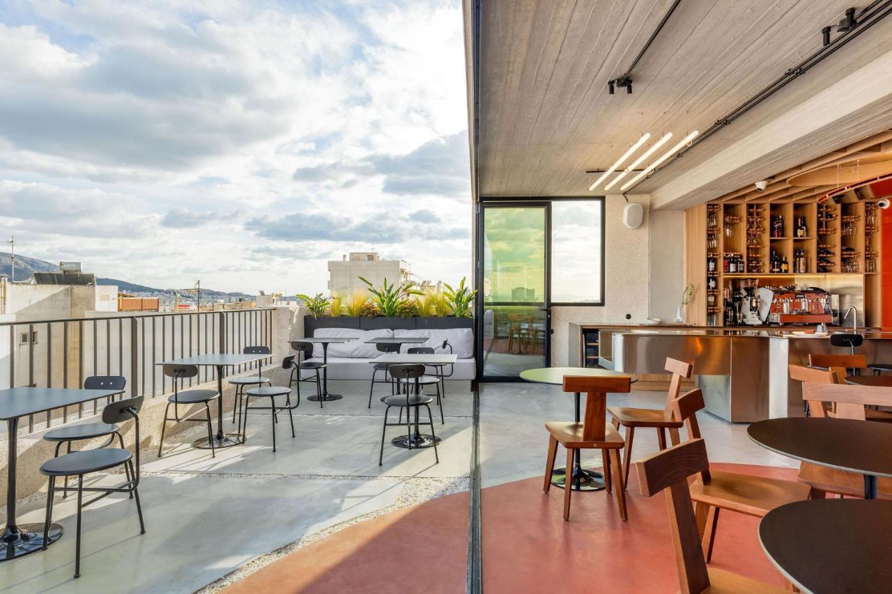 Hotel The Newel Psychiko Atene Esterno foto The rooftop bar at the London office