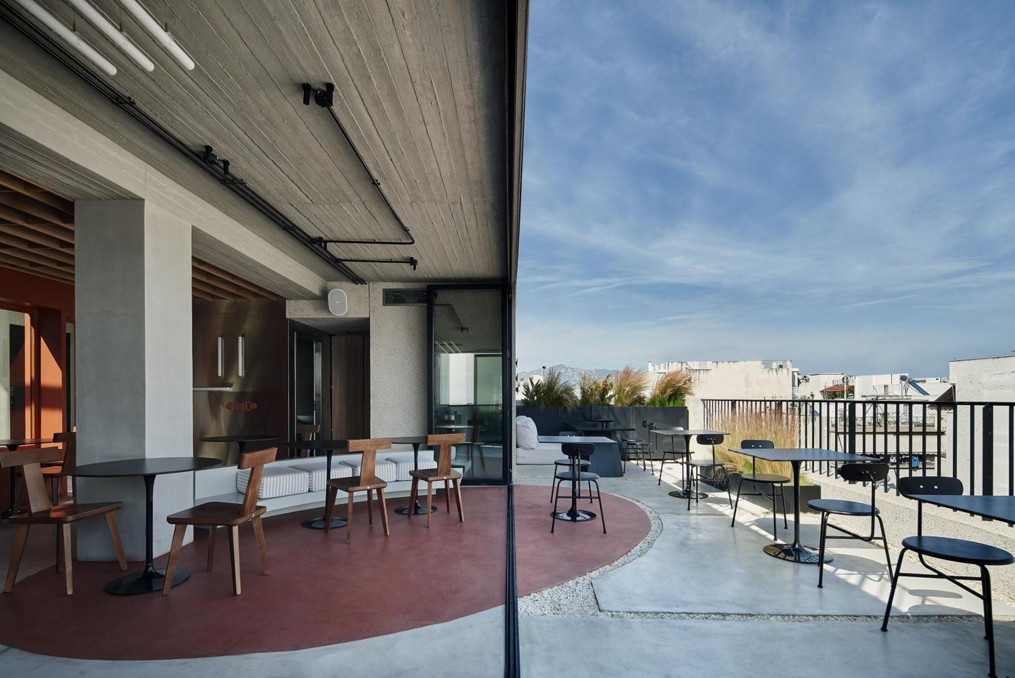 Hotel The Newel Psychiko Atene Esterno foto The rooftop of the building