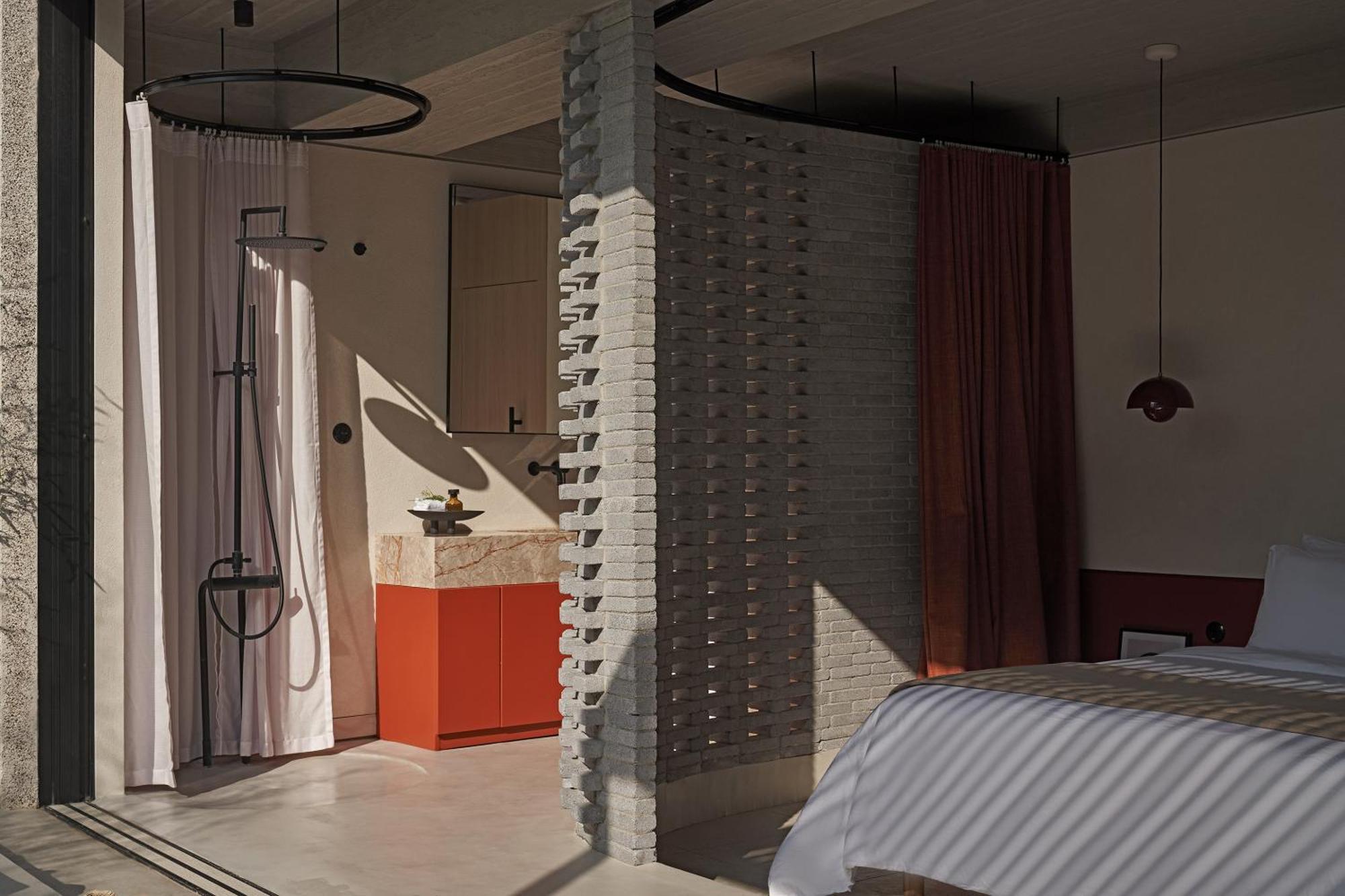 Hotel The Newel Psychiko Atene Esterno foto A shower curtain