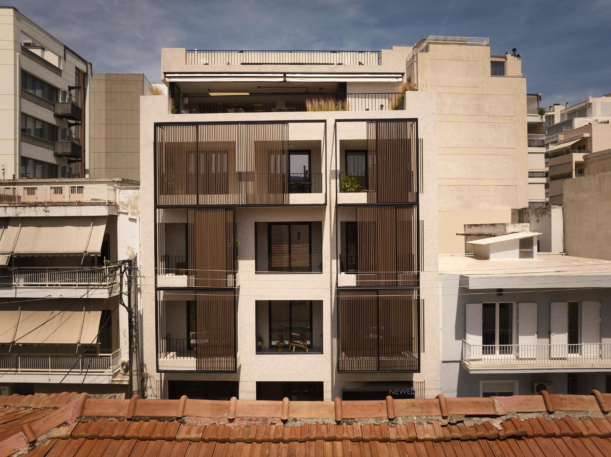 Hotel The Newel Psychiko Atene Esterno foto Residential building in Athens