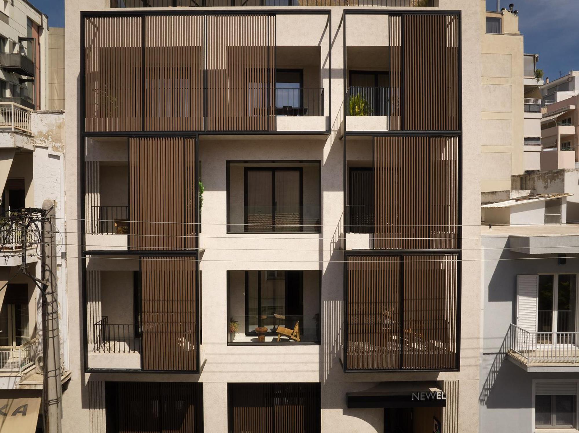 Hotel The Newel Psychiko Atene Esterno foto Residential building in Athens